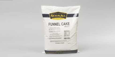 Funnel cake packaging
