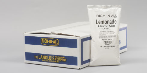 Lemonade Powdered Drink Mix Packaging