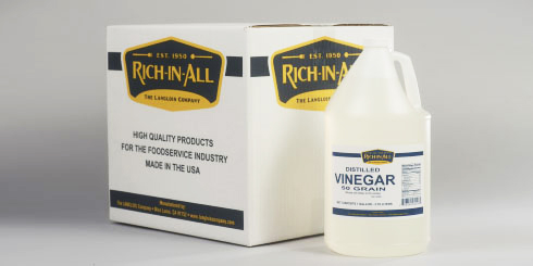 Organic White Cleaning Vinegar  5% (50 grain) – Rustic Strength